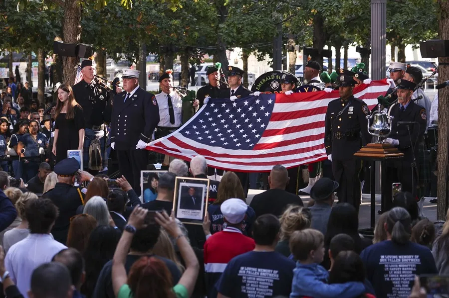 Nueva York recuerda a sus muertos del 11 de septiembre tras 24 años del atentado