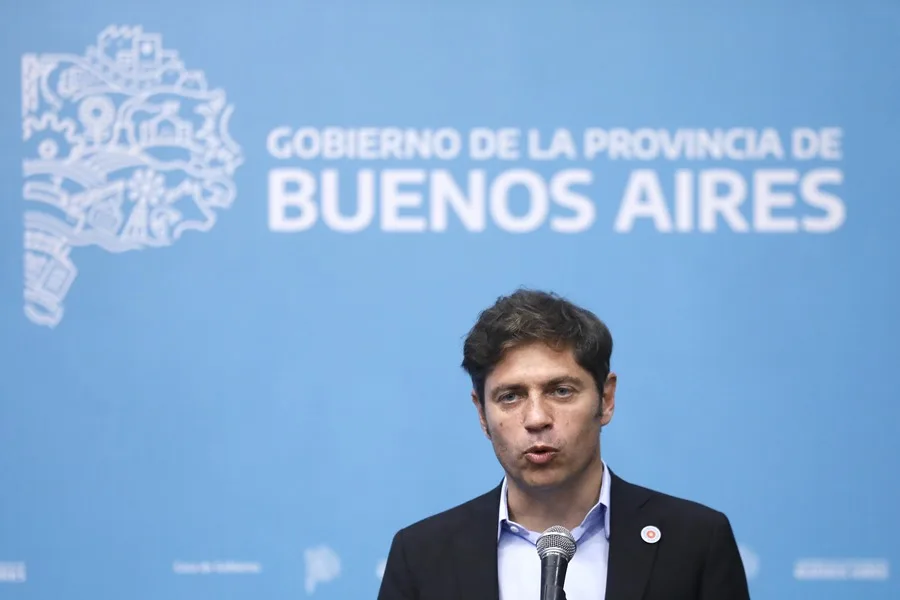 Fotografía de archivo del gobernador de Buenos Aires, Axel Kicillof, en Buenos Aires (Argentina). EFE/ Demian Alday Estévez