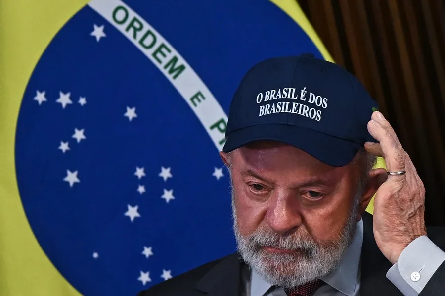 Fotografía de archivo del presidente de Brasil, Luiz Inácio Lula da Silva, en el Palácio del Planalto en Brasilia (Brasil). EFE/ Andre Borges