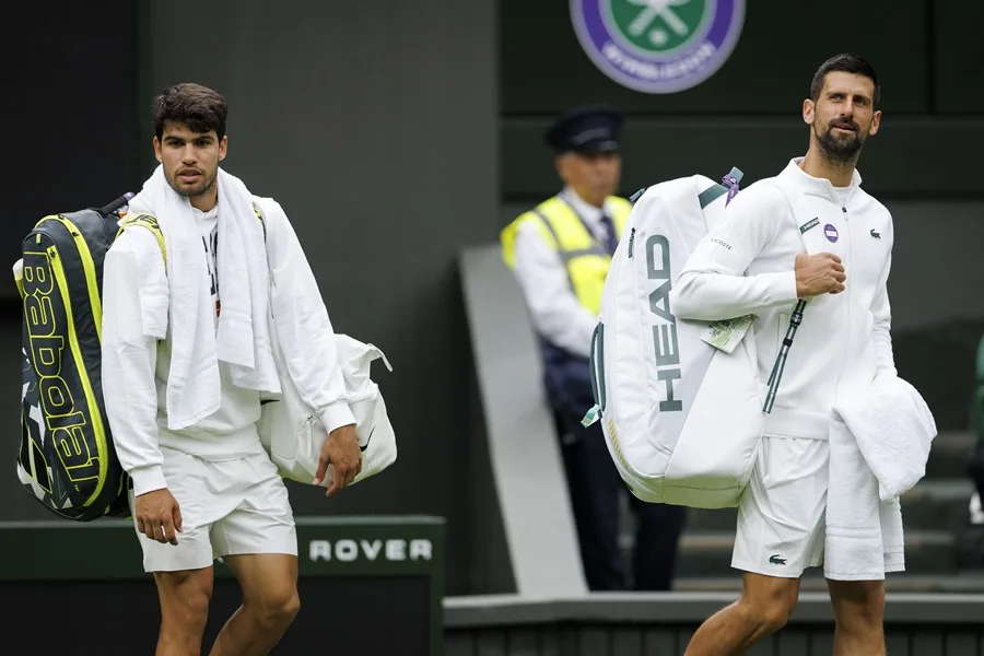 Duelo entre Alcaraz y Djokovic, entre la revancha y la leyenda