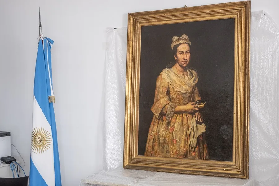 Los herederos del cuadro robado por un oficial nazi lo entregan a la Justicia de Argentina