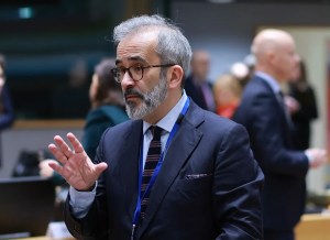 El ministro de Exteriores luso, Paulo Rangel.