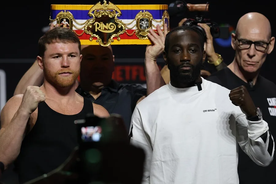 El 'Canelo' Álvarez defiende sus títulos ante un Terence Crawford que busca hacer historia