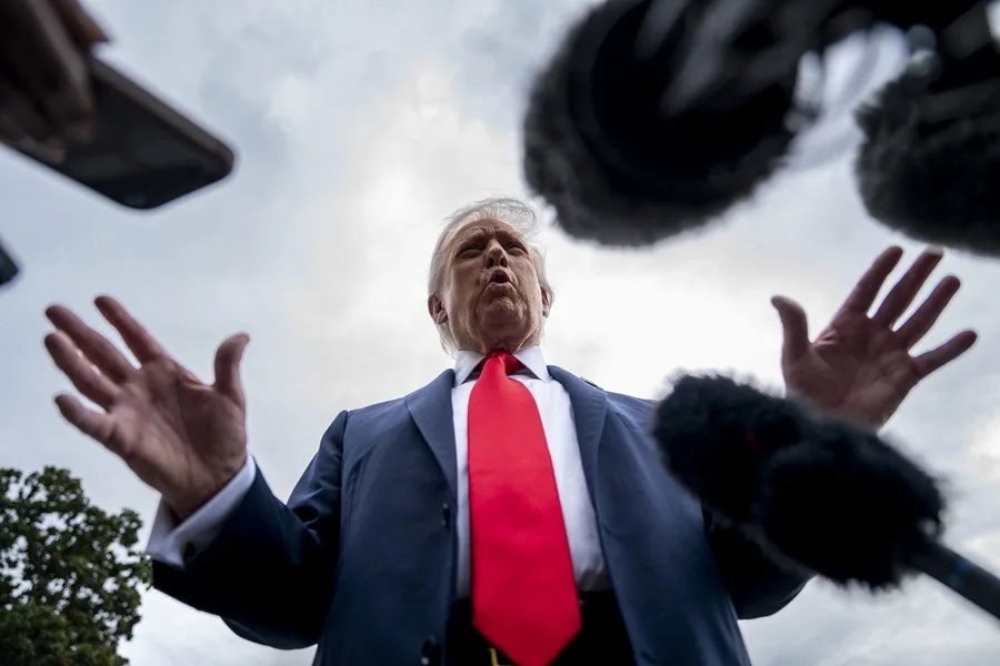 Trump celebra la cancelación del programa de Jimmy Kimmel