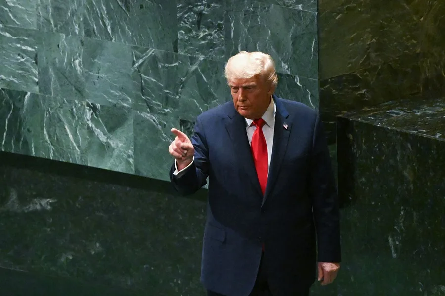 La ONU le atribuye el fallo de la escalera mecánica que afectó a Trump a un camarógrafo de su equipo