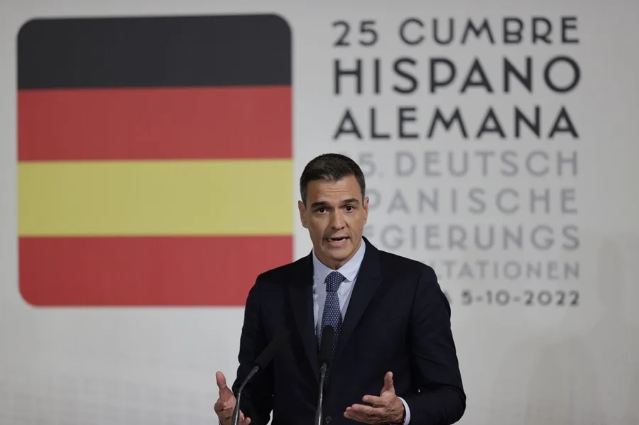 Primera visita del canciller Merz a España