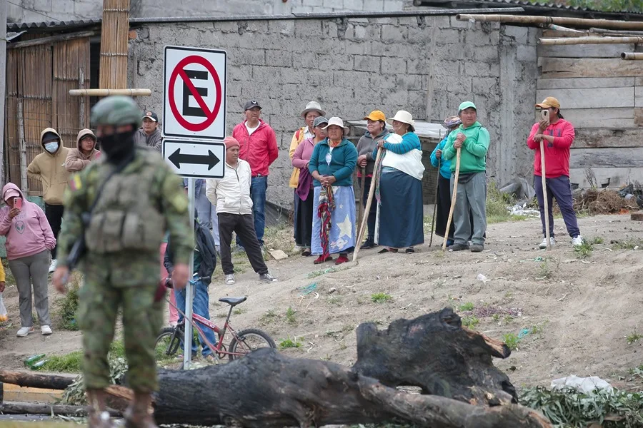 Movimiento indígena denuncia la muerte de un manifestante durante las protestas en Ecuador