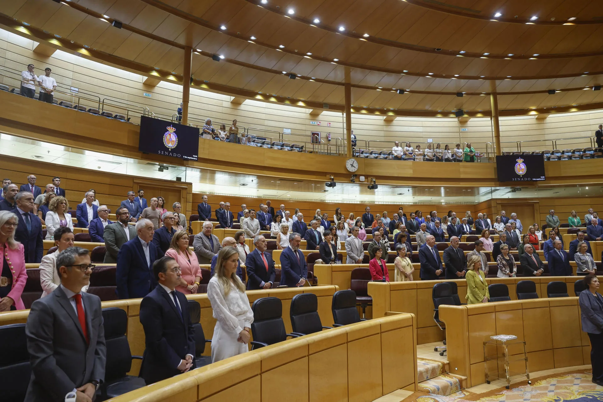 El Senado pasa lista por primera vez para poner en evidencia qué ministros no han asistido