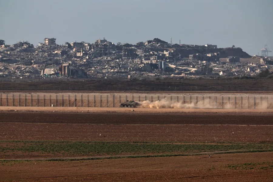 Ofensiva israelí en la ciudad de Gaza