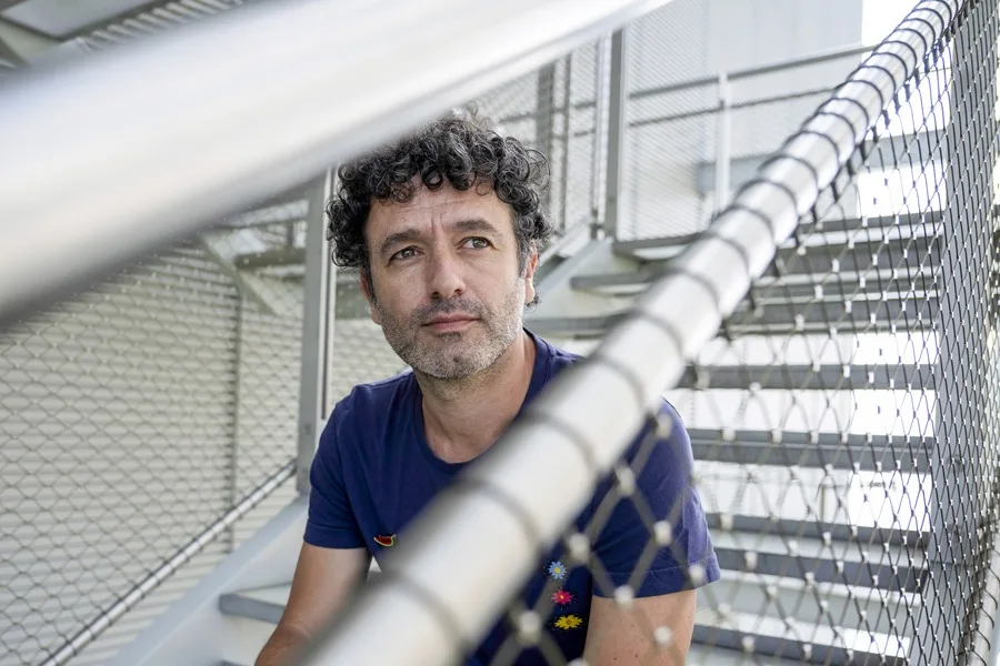 El director Rodrigo Sorogoyen en una entrevista con EFE con motivo de su paso por el Festival de Cine de Santander.