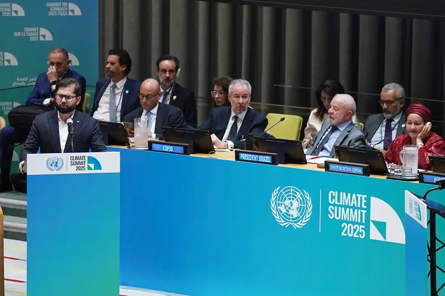 Gabriel Boric, contra Trump por negar la crisis climática: "Todos en la ONU debiéramos rebelarnos"