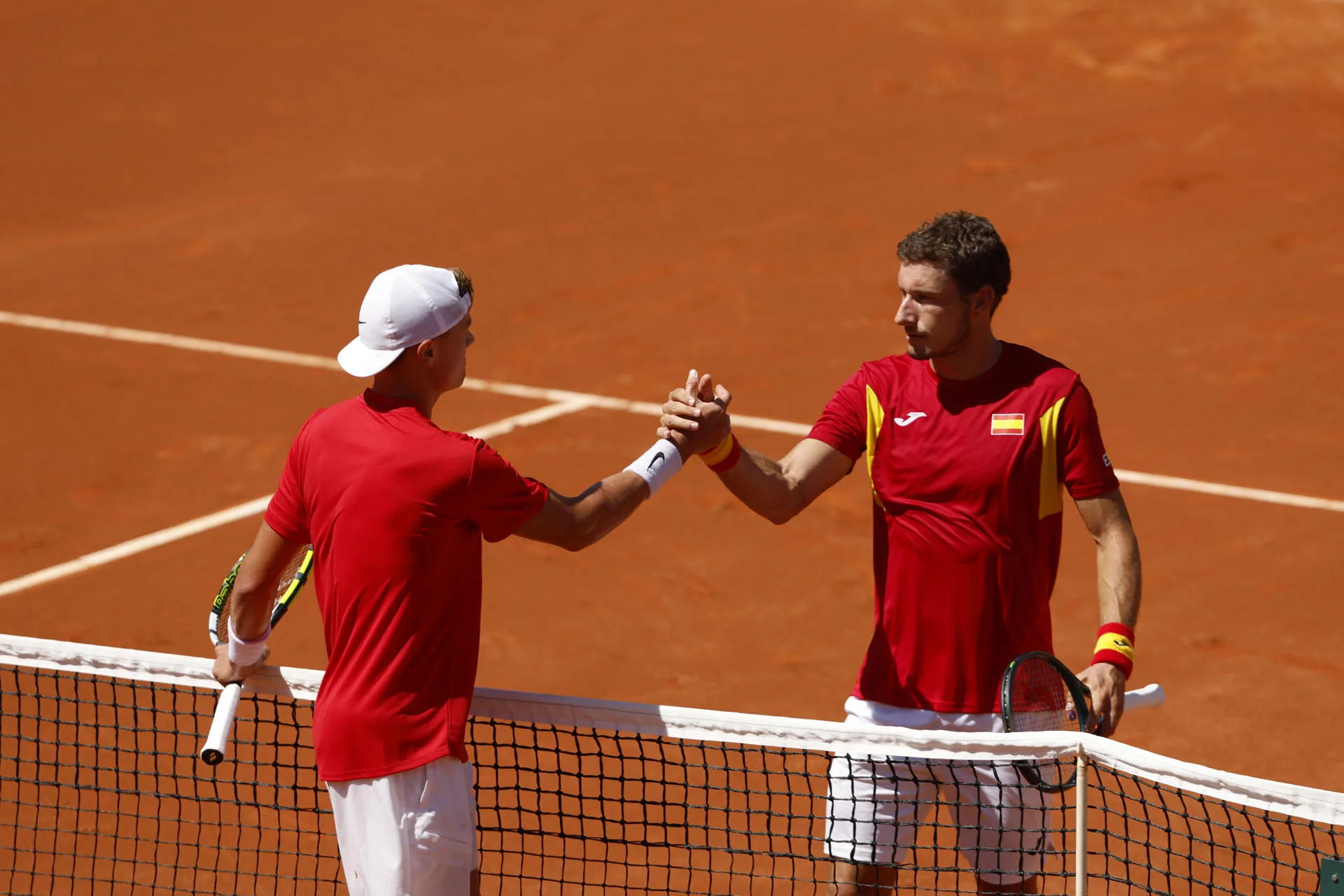 Holger Rune supera al español Carreño y obliga a España a remontar (0-1)
