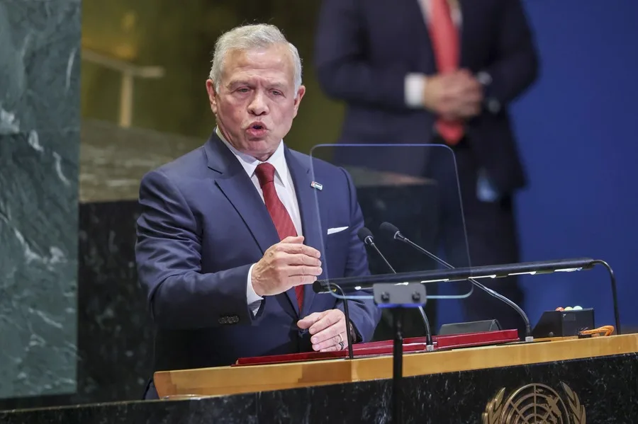 Reconocer el Estado de Palestina no es una recompensa, es un derecho, dice ante la ONU el rey de Jordania