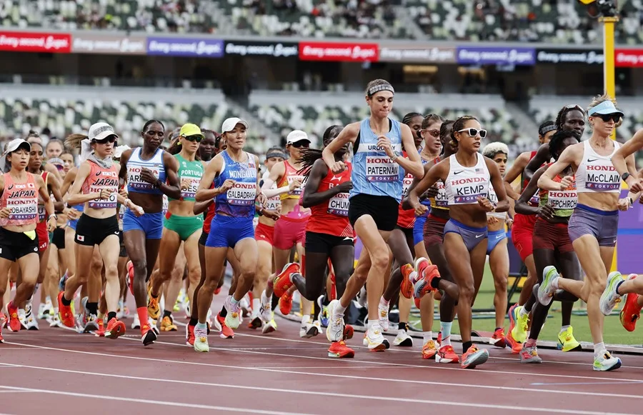 Julia Paternain, bronce histórico en maratón para Uruguay en los Mundiales de Tokio