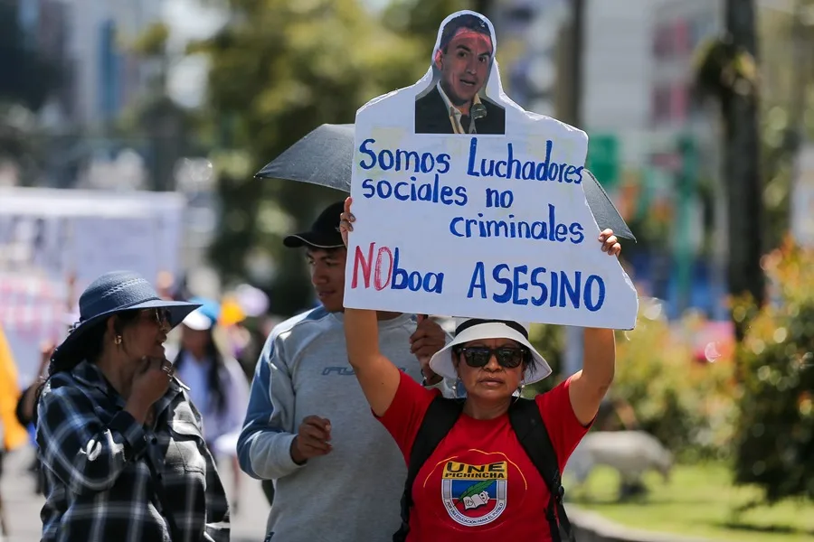 La marcha en Quito por el aborto libre se suma al reclamo indígena contra Gobierno de Ecuador