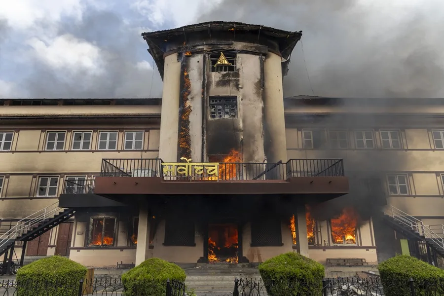 Desmienten la muerte de la esposa de un ex primer ministro nepalí en las protestas