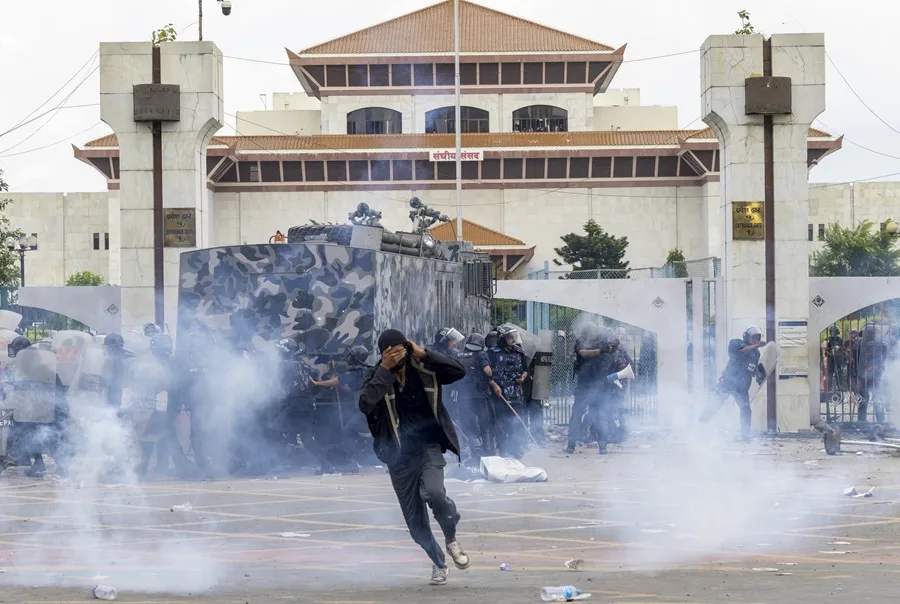 Violentas protestas en Nepal