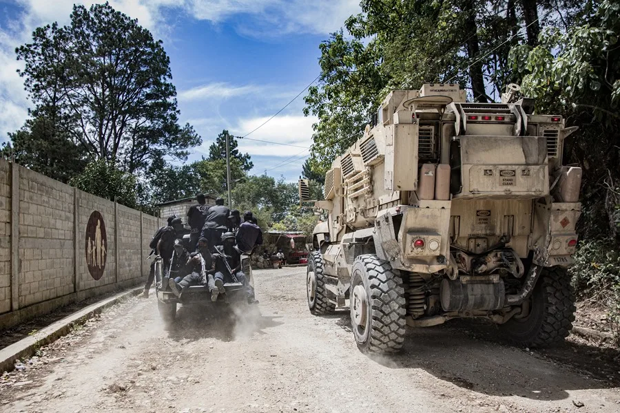 Haití misión accidente