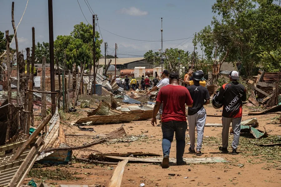 Explosión Venezuela