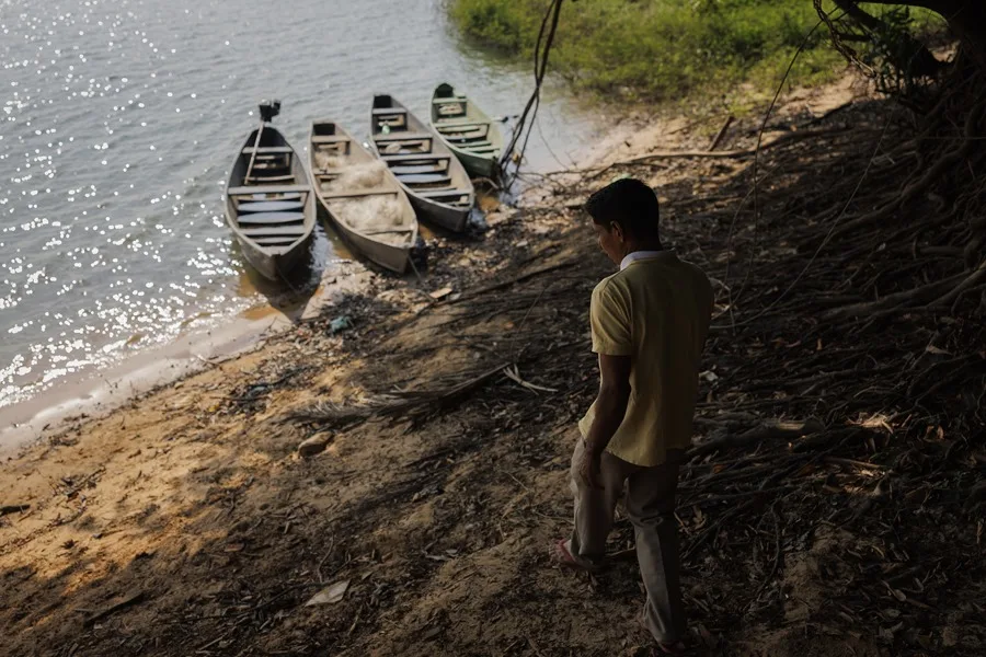 Pescadores Amazonía