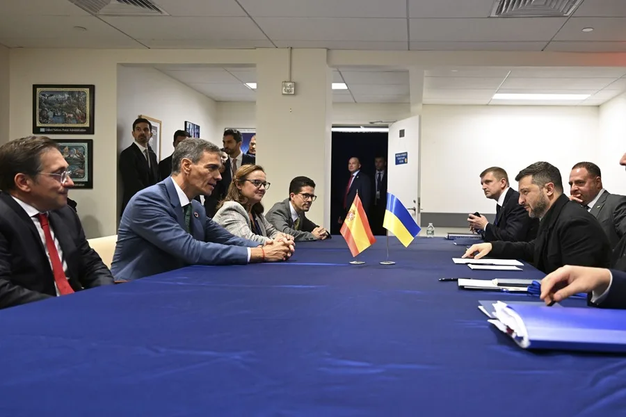 Zelenski Pedro Sánchez