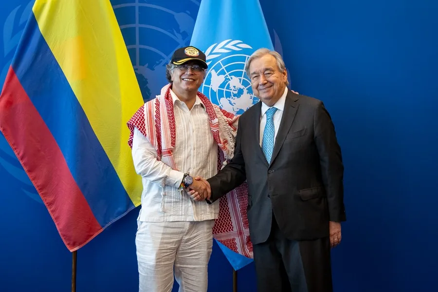 Petro propone en la ONU la creación de un "ejército de salvación" global para Palestina