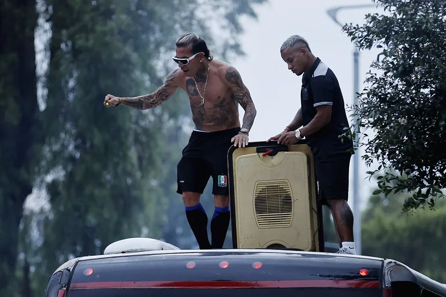 Jugadores de Once Caldas celebraron antes y español Rabanal destaca seriedad de su equipo