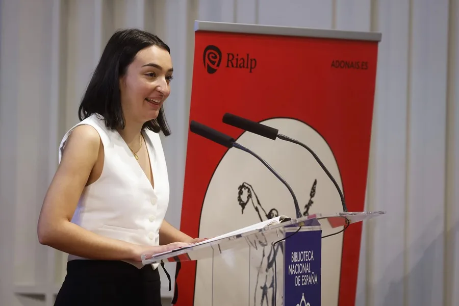 La poeta Elisa Fernández Guzmán en una imagen de archivo