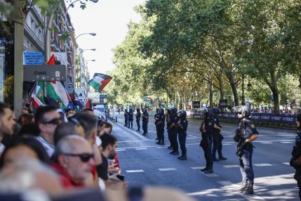 Protestas en La Vuelta: de los manifestantes identificados 4 tenían antecedentes por desórdenes y 7, por delitos comunes