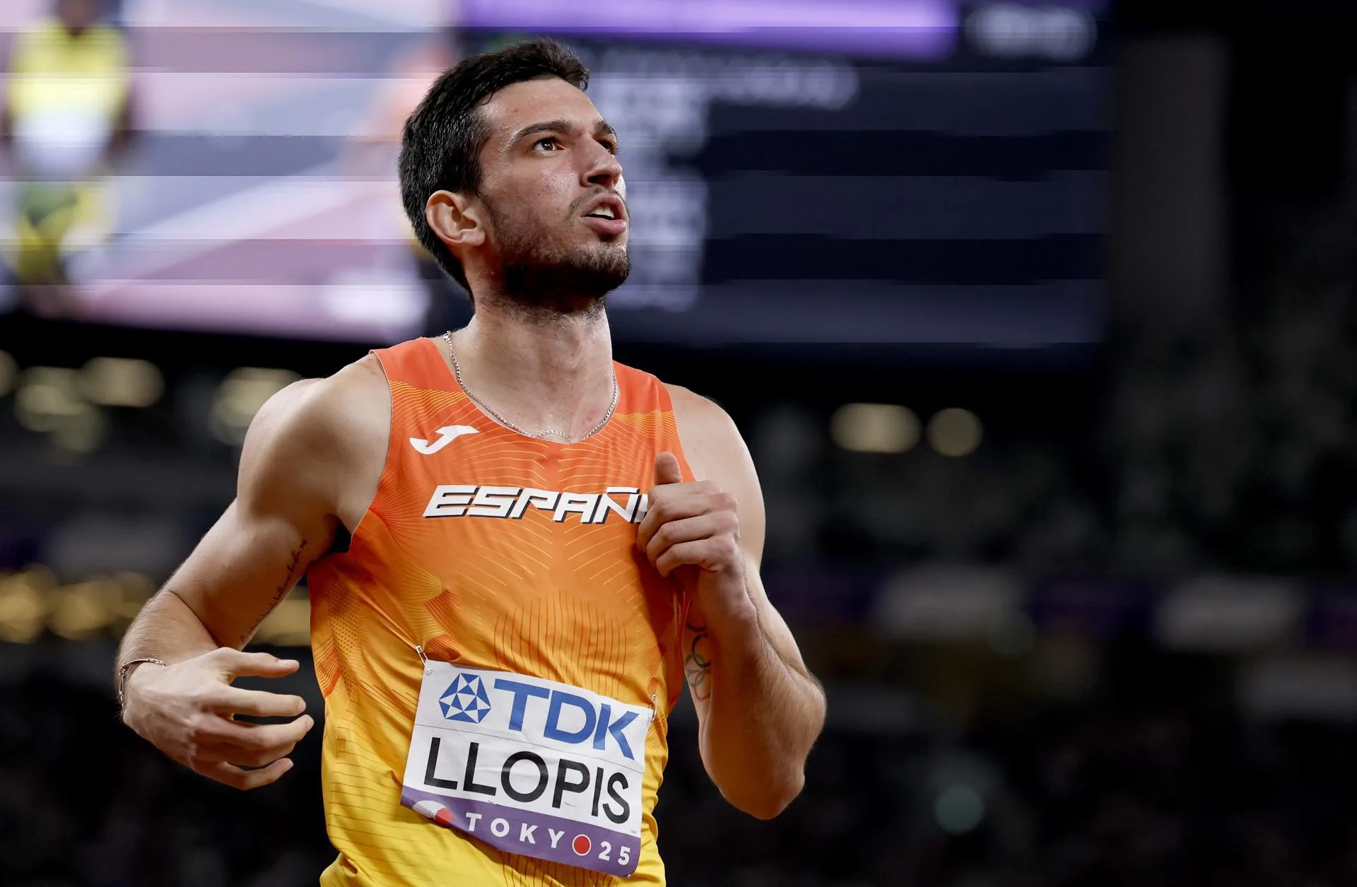 Quique Llopis, a cuatro centésimas del bronce mundial