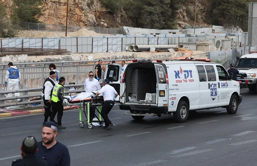 Ataque a tiros en Jerusalén