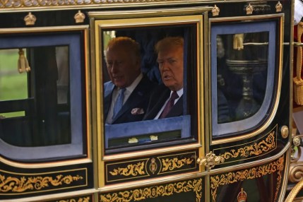 Visita de Estado de Trump a Windsor
