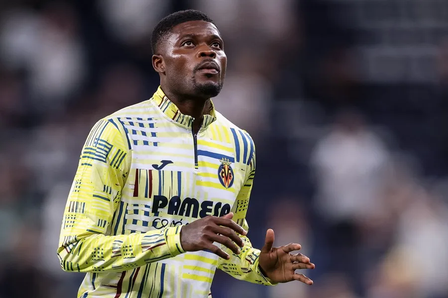 El jugador del Villarreal Thomas Partey. 