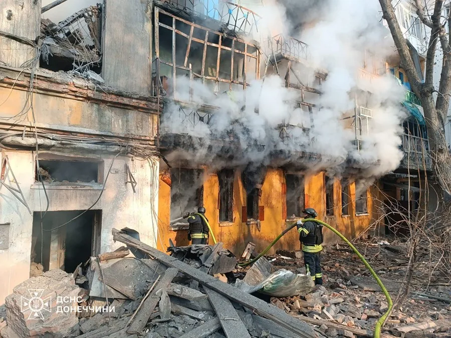 Ataque ruso contra un pueblo de Donetsk, en el este de Ucrania