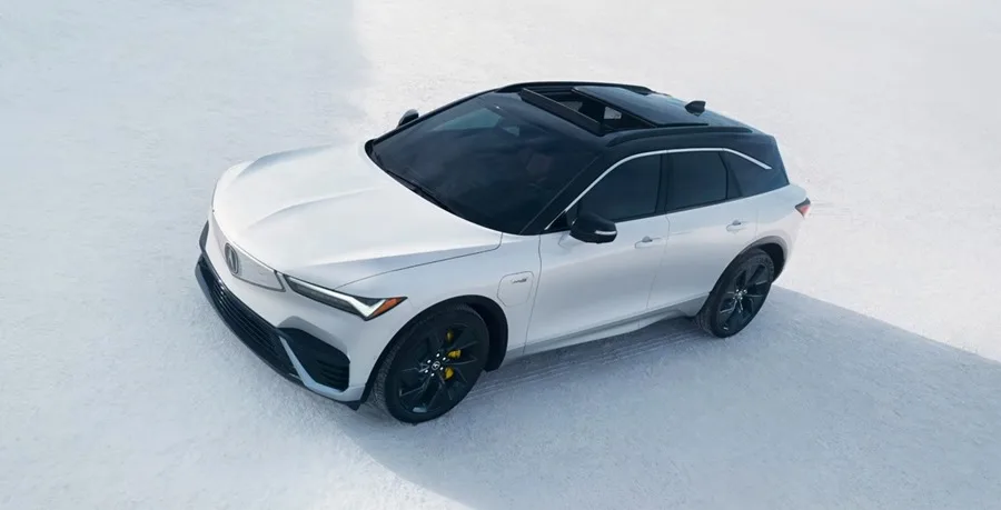 Fotografía cedida por Acura donde se muestra el SUV eléctrico Acura ZDX. Honda ha decidido cancelar el todocaminos SUV eléctrico Acura ZDX pocos días antes de que entrara en producción en Estados Unidos ante la reducción de la demanda de vehículos eléctricos (VE) en el país. EFE/Acura