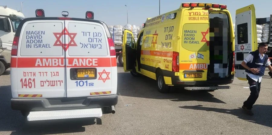 Dos israelíes, de 20 y 60 años, murieron este jueves tas ser tiroteados por el conductor de un camión que transportaba ayuda humanitaria para Gaza cerca del cruce fronterizo de Allenby