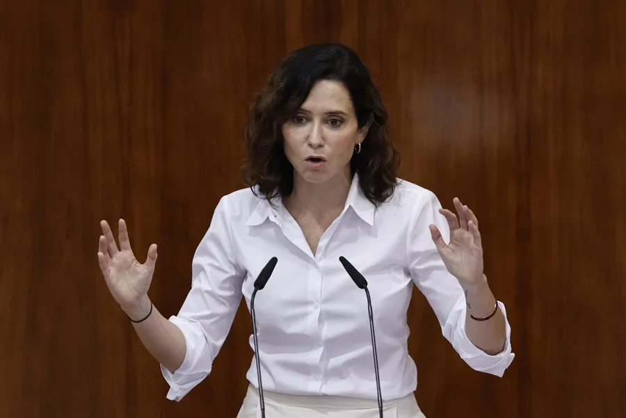 La presidenta de la Comunidad de Madrid, Isabel Díaz Ayuso.