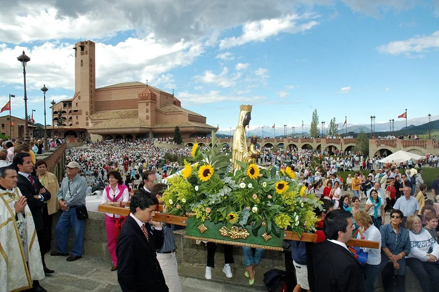 Imagen de archivo del Santuario de Torreciudad.