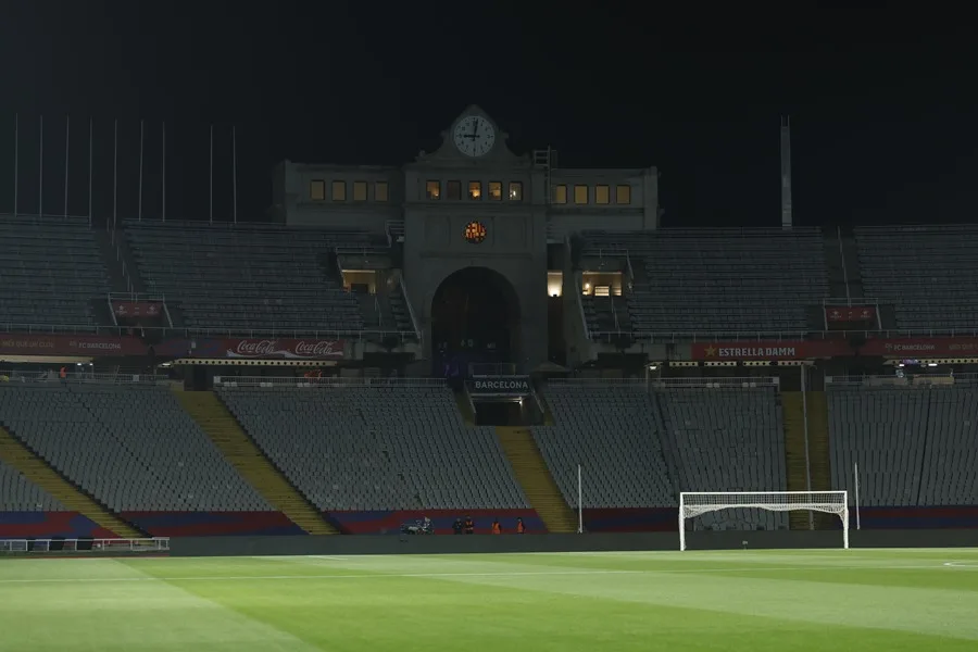 Vista del Estadio Olímpico Lluís Companys.