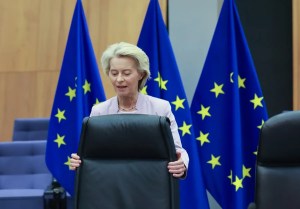 la presidenta de la CE, Ursula von der Leyen.