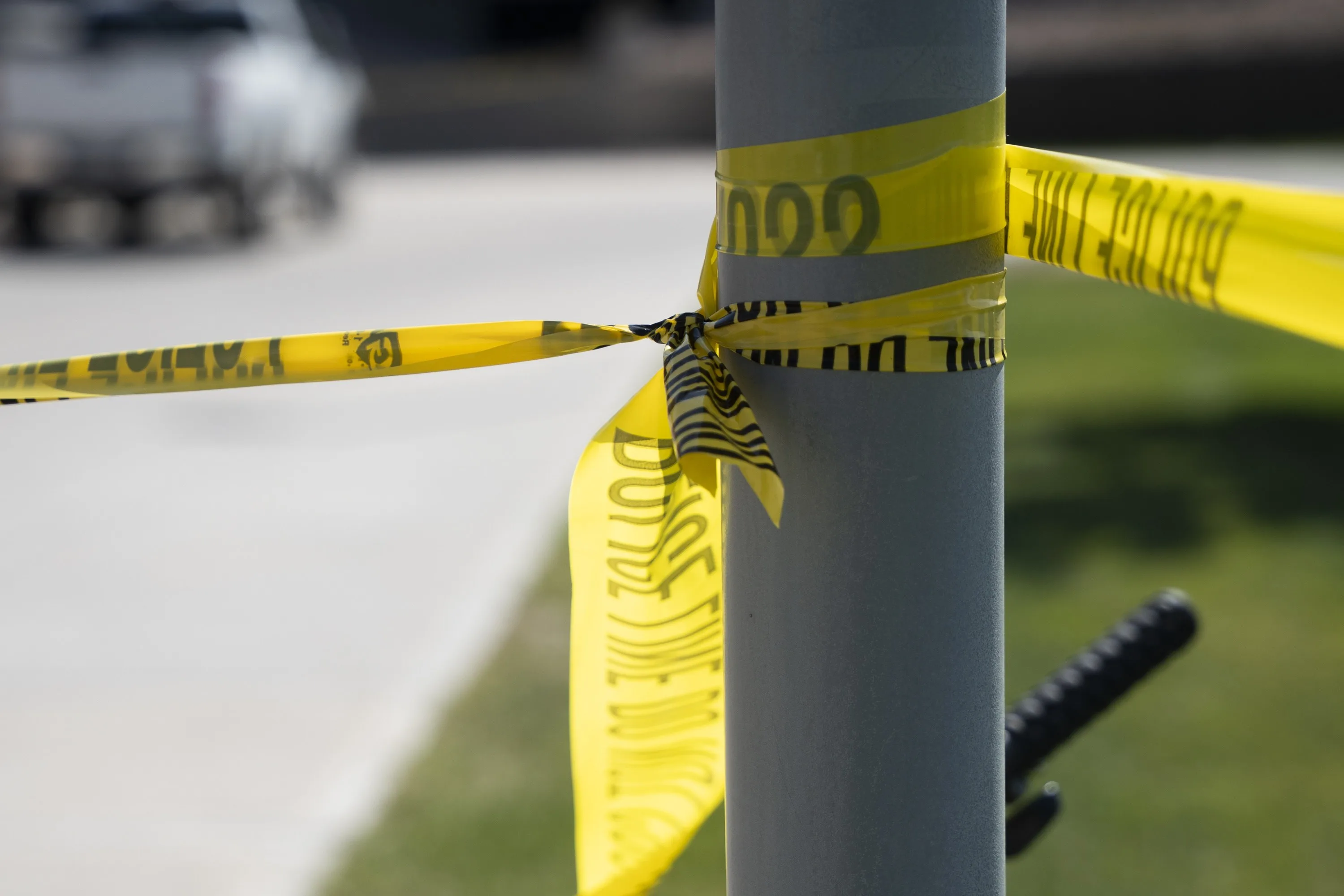 Un cordón policial del FBI, en una imagen de archivo.