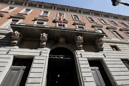 Imagen de archivo de la fachada del Ministerio de Hacienda.