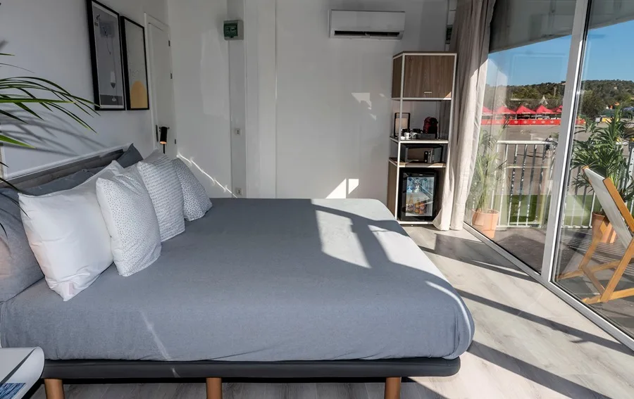 Habitación de un hotel de la compañía Meliá.