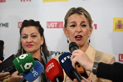 Yolanda Díaz y Sira Rego (i), en una imagen de archivo.