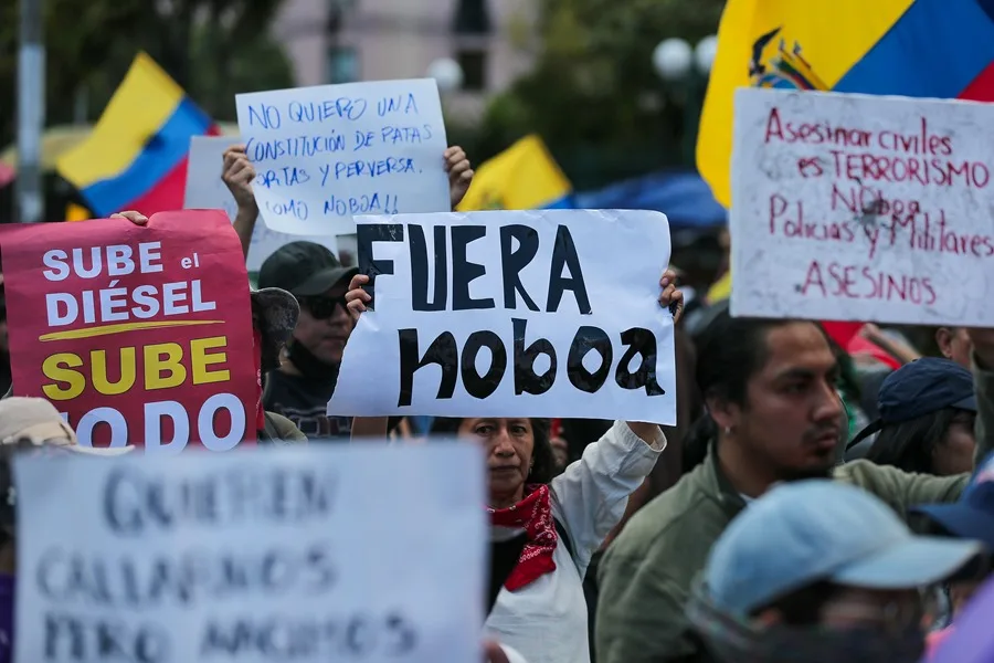 Ecuador protesta