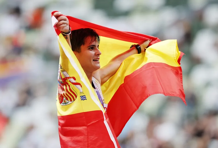 La atleta española María Pérez