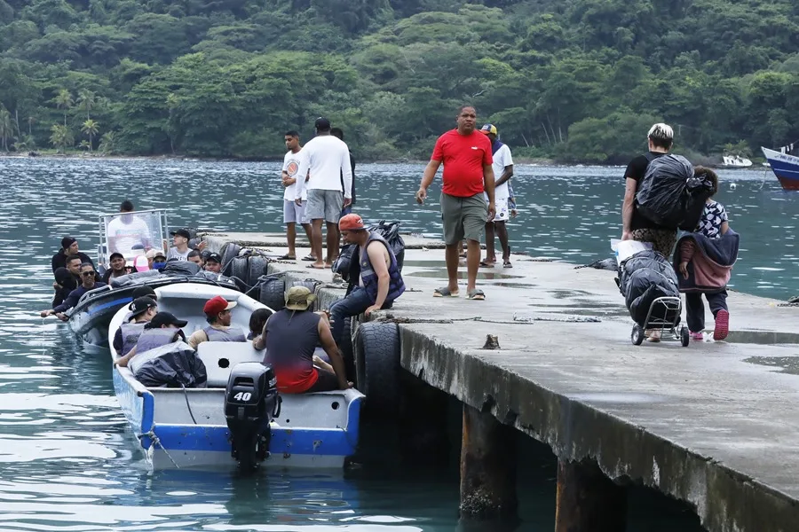 Sorteando el Darién, el éxodo a la inversa de los migrantes se lanza al mar