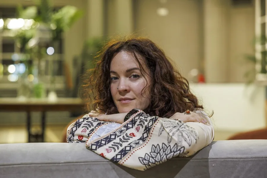 La escritora Noemí Casquet