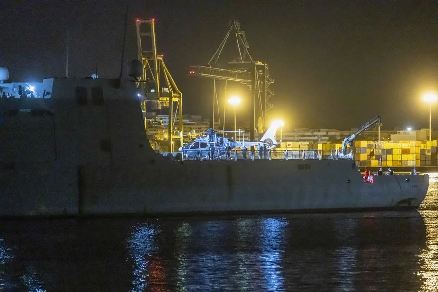 buque Furor flotilla Gaza