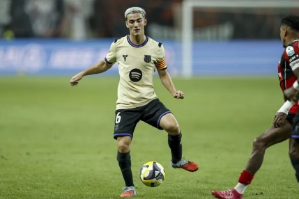 El centrocampista del Barcelona Pablo Páez Gavira, 'Gavi'